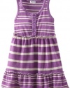 Splendid Littles Girls 2-6X Sugarcane Stripe Toddler Dress, Jellyfish, 4T