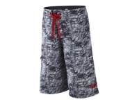 Nike 6.0 Scribble Camo Boys' (10-18) Boardshorts - Gray-10