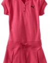 Puma - Kids Girls 7-16 Core Dress Dress, Pink, Large