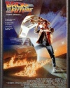 Back to the Future Movie (Michael Looking at Watch) 24x36 Dry Mount Poster Silver Wood Framed