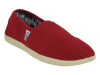 Toms Kids Classic Red Canvas 012001c10-red