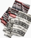 Super soft allover fairisle sweater knit legging by Jessica Simpson.