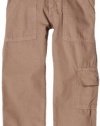 Charlie Rocket Boys 2-7 Cargo Pocket Rip Stop Pant, Chestnut, 6