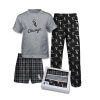 adidas Chicago White Sox Boys 3-pc. Pajama Set (Small (8))