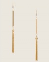 GUESS Gold-Tone Fringe Earrings