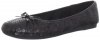 Nina Fanti2 Ballet Flat (Little Kid/Big Kid),Black,3 M US Little Kid