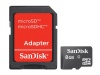 SanDisk 8 GB Mobile microSDHC Flash Memory Card with Adapter SDSDQ-008G-AFFP-A