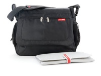 Skip Hop Via Messenger Diaper Bag Black