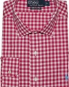 Polo Ralph Lauren Westerton Big Check Button Down, Red, X-Large