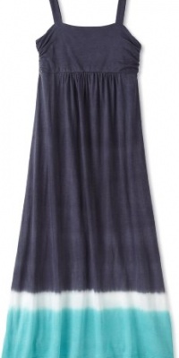 Splendid Girls 7-16 Saturn Dip Dye Maxi Dress, Denim, 7/8