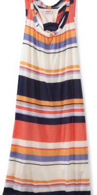 Splendid Girls 7-16 Stripe Racerback Dress, Canyon/Robin, 14