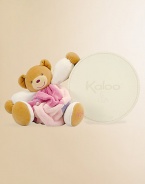 Plume Collection Bears are made from the softest cotton and microfiber for lasting comfort, the unique embroidered face will captivate your little one's imagination. Comes in a signature keepsake box.Standing height, 13 Machine wash Recommended for infants and up Imported