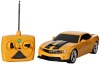 1/18 Scale 2011 Chevrolet Camaro RS SS Yellow w/ Black Stripes Radio Remote Control Car RC