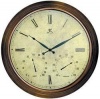 Brawny - Indoor/Outdoor Metal Weather Clock