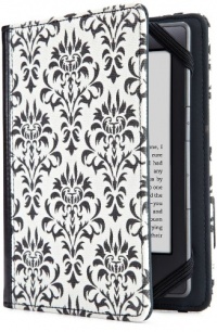 Verso Versailles Cover for Kindle, Black/White (fits Kindle Paperwhite, Kindle, and Kindle Touch)