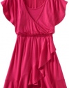 Ella Moss Girls 7-16 Bella Dress, Peony, 12