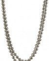 Carolee Charcoal Pearl Basics Simulated Pearl 72 Charcoal Necklace