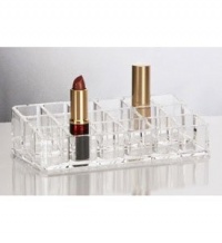 Acrylic Lipstick Holder With 18 Separate Block