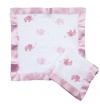 aden + anais 2 Pack Cotton Muslin Security Blankets, Girls and Swirls