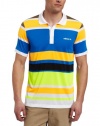 Adidas Golf Men's Fashion Performance Engineered Stripe Polo