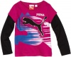 Puma Girl's 2-6X Shadow Cat Slider Long Sleeve Tee, Pink, 5