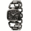 Gucci Women's YA125403 G-Gucci Medium Black IP Steel Bracelet Watch