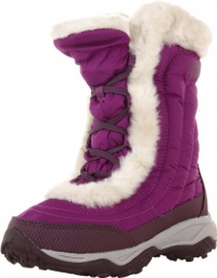 The North Face Nuptse Fur II Boot - Girls' Premiere Purple/Baroque Purple, 6.0