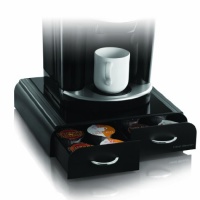 Mind Reader Anchor Coffee Pod Storage Drawer for 20 Vue Packs - Black