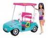 Barbie Sisters Golf Cart and Skipper Doll Set