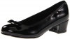 Jessica Simpson Farrah Pump (Little Kid/Big Kid),Black Patent,5 M US Big Kid