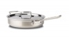 All-Clad Brushed Stainless D5 3-Quart Saute Pan with Lid