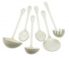 BlissHome Nigella Lawson's Living Kitchen Utensil, Cream, Set of 6