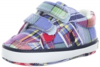 Ralph Lauren Layette Bollingbrook EZ Shoe (Infant/Toddler),Sapphire Plaid,4 M US Toddler