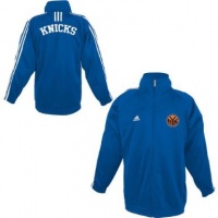 Adidas New York Knicks Youth (Sizes 8-20) 3-Stripe Track Jacket