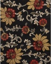 Sea Coal Black Rug Rug Size: 5' x 8'