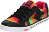 DC Kids Chelsea TX Sneaker (Little Kid/Big Kid),Black/Pink/Soft Lime,3 M US Little Kid