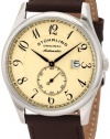 Stuhrling Original Men's 171B.3315K77 Classic Cuvette Automatic Beige Dial Watch