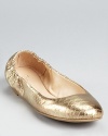 In luxe snakeskin embossed leather, these Boutique 9 flats offer polished style for every season.