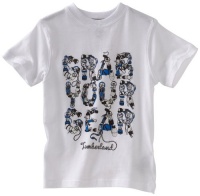 Timberland Boys 2-7 Gear Up And Get Out Tee, White, 6