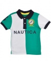 Nautica Sportswear Kids Boys 8-20 Short Sleeve 2-Color Polo