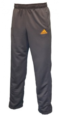 Adidas Men's Climalite Flex Performance Pants-Dark Gray/Orange