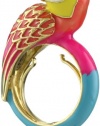 Juicy Couture Palm Beach Poolside Parrot Multi Ring, Size 7