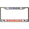 Rico Denver Broncos Chrome License Plate Frame