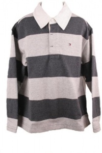 Tommy Hilfiger Toddler Boys/Boys Grey Jack Rugby Shirt-5