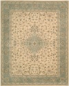 Nourison Rugs Heritage Hall Collection HE21 Beige Round 9' x 9' Area Rug