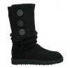 UGG® Australia Classic Cardy Black 5 Kid Boots