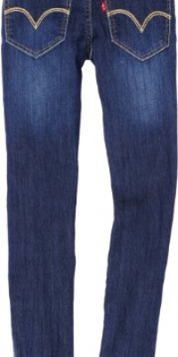 Levi's Girls 7-16 Regs 2702 Denim Legging, Extreme Eagle, 14