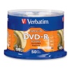 Verbatim 96166 4.7 GB up to 16x LightScribe Gold Recordable Disc DVD-R 50-Disc Spindle