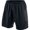 Nike Men's 7 Woven 2-in-1 Running Shorts-Black/Dark Gray