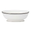 Lenox Federal Platinum  Open Vegetable Bowl, Black